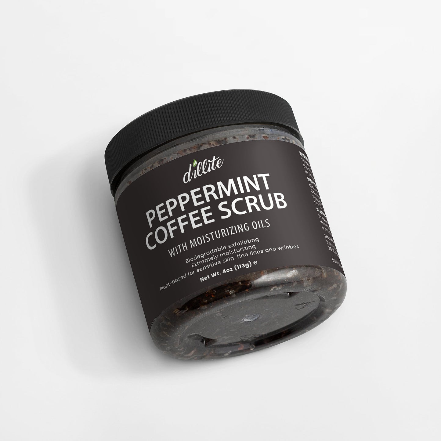 Peppermint Coffee Scrub